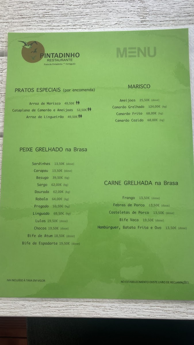 Menu Restaurante Pintadinho-1
